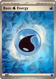 Basic Water Energy Cracked Ice Holo