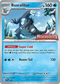 Baxcalibur 019 Prerelease Staff