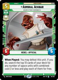 Admiral Ackbar - Assume Attack Coordinates