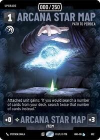 Arcana Star Map - Path to Peridea (Serialized)