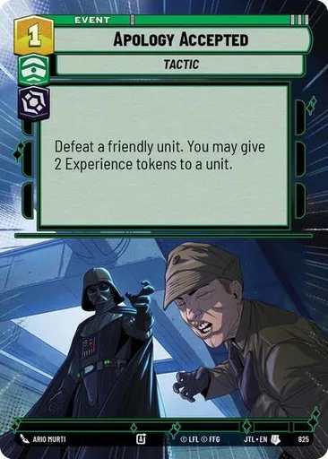 Apology Accepted