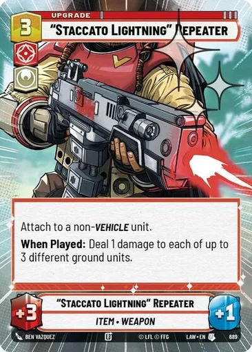 "Staccato Lightning" Repeater