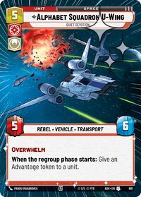 Alphabet Squadron U-Wing - Quiet Devotion (Hyperspace Foil)
