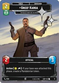 Greef Karga (Foil)