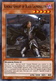 Ignoble Knight of Black Laundsallyn