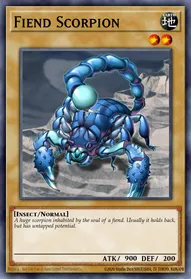Fiend Scorpion