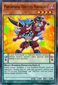 Performapal Odd-Eyes Minitaurus