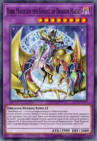 Dark Magician the Knight of Dragon Magic
