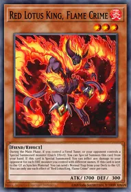 Red Lotus King, Flame Crime