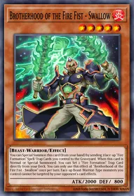 Brotherhood of the Fire Fist - Swallow