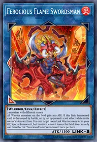 Ferocious Flame Swordsman