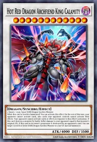 Hot Red Dragon Archfiend King Calamity