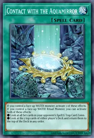 Contact with the Aquamirror