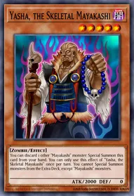 Yasha, the Skeletal Mayakashi