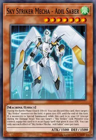 Sky Striker Mecha - Adil Saber