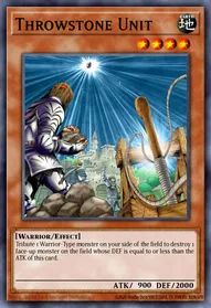 Throwstone Unit