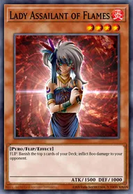 Lady Assailant of Flames