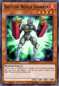 Battlin' Boxer Sparrer