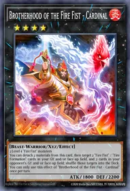Brotherhood of the Fire Fist - Cardinal