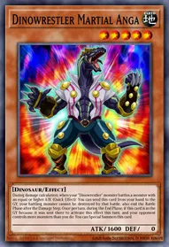 Dinowrestler Martial Anga