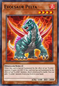 Evolsaur Pelta