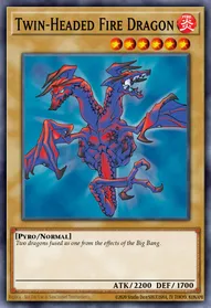 Twin-Headed Fire Dragon