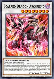 Scarred Dragon Archfiend