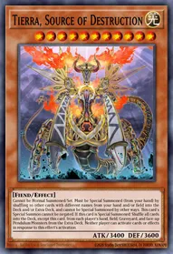 Tierra, Source of Destruction