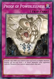 Proof of Powerlessness