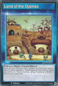 Land of the Ojamas (Skill Card)