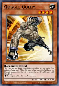 Goggle Golem