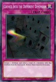 Crevice Into the Different Dimension