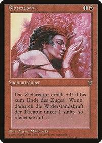 Blood Lust (German) - "Blutrausch"