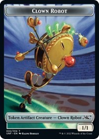 Clown Robot (002) // Storm Crow Double-sided Token