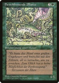 Carnivorous Plant (German) - "Fleischfressende Pflanze"