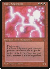Ball Lightning (French) - "Boule fulgurante"