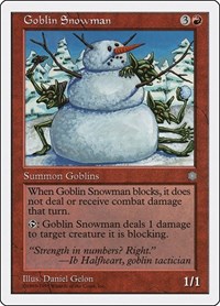 Goblin Snowman