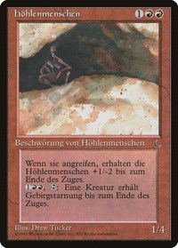 Cave People (German) - "Hohlenmenschen"