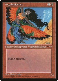 Bird Maiden (German) - "Vogelmadchen"