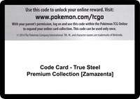 Code Card - True Steel Premium Collection [Zamazenta]