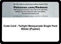 Code Card - Twilight Masquerade Single Pack Blister [Pupitar]