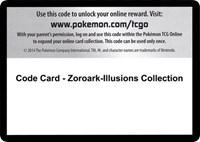 Code Card - Zoroark-Illusions Collection