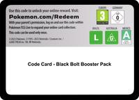 Code Card - Black Bolt Booster Pack